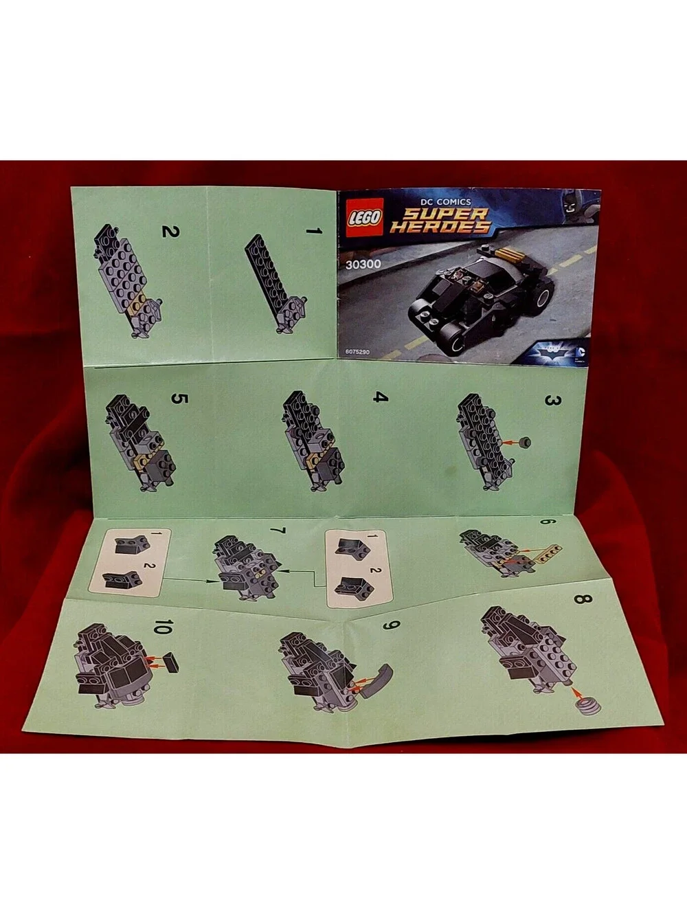 LEGO DC 30300 The Batman Tumbler MINI 100% Complete w/ Instructions BATMOBILE